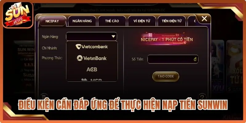 Quy trình nạp tiền đơn giản, chi tiết từ A-Z cho người mới Quy trình nạp tiền đơn giản, chi tiết từ A-Z cho người mới