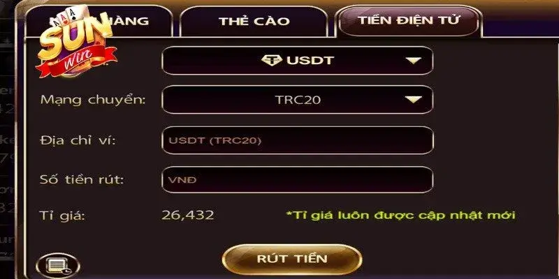 Quy trình rút tiền nhanh gọn, tiện lợi tại Sunwin Quy trình rút tiền nhanh gọn, tiện lợi tại Sunwin