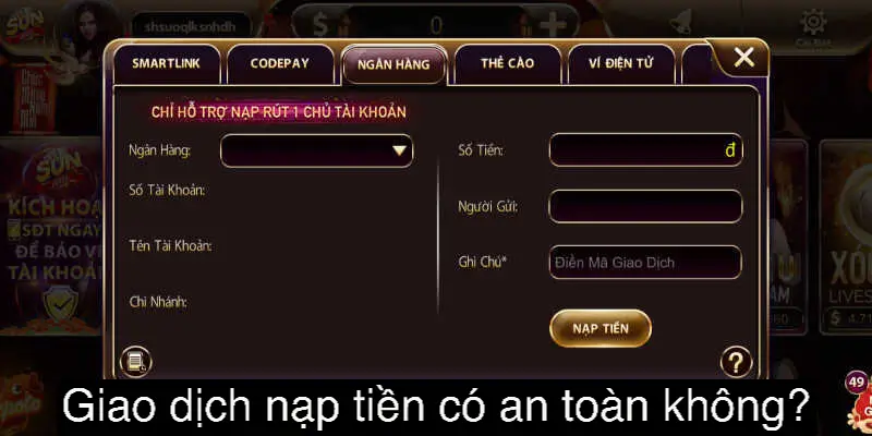 Nạp tiền có nhanh không? Nạp tiền có nhanh không?